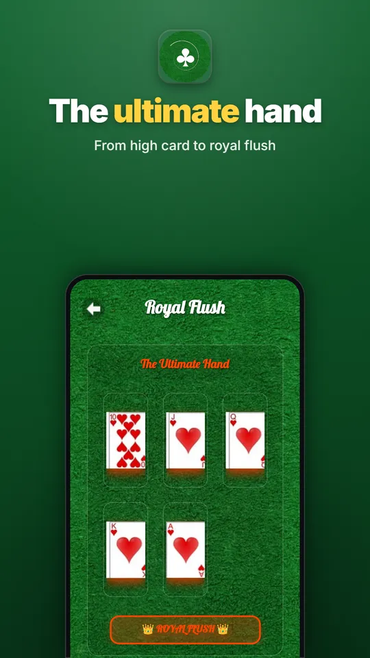 Aide au Poker, screenshot 4