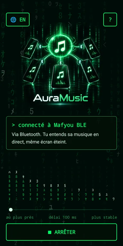 AuraMusic, capture d'écran 3