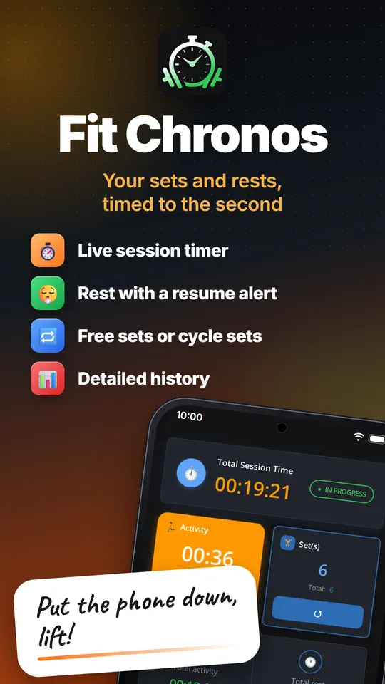 Fit Chronos, screenshot 1