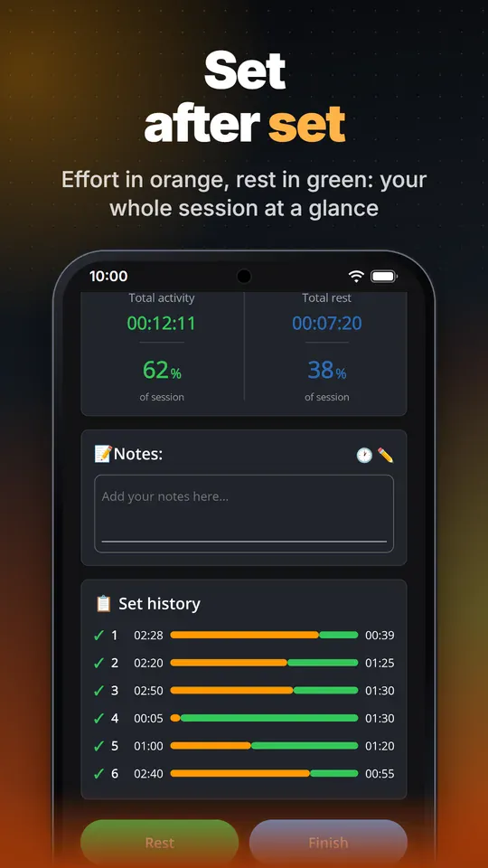Fit Chronos, screenshot 3