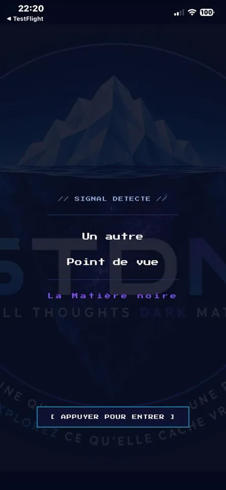 Iceberg, capture d'écran 1