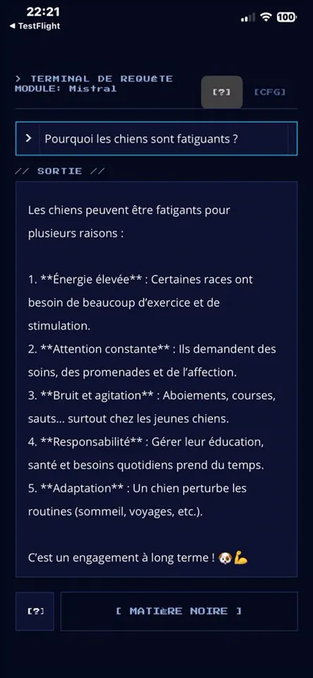 Iceberg, capture d'écran 3