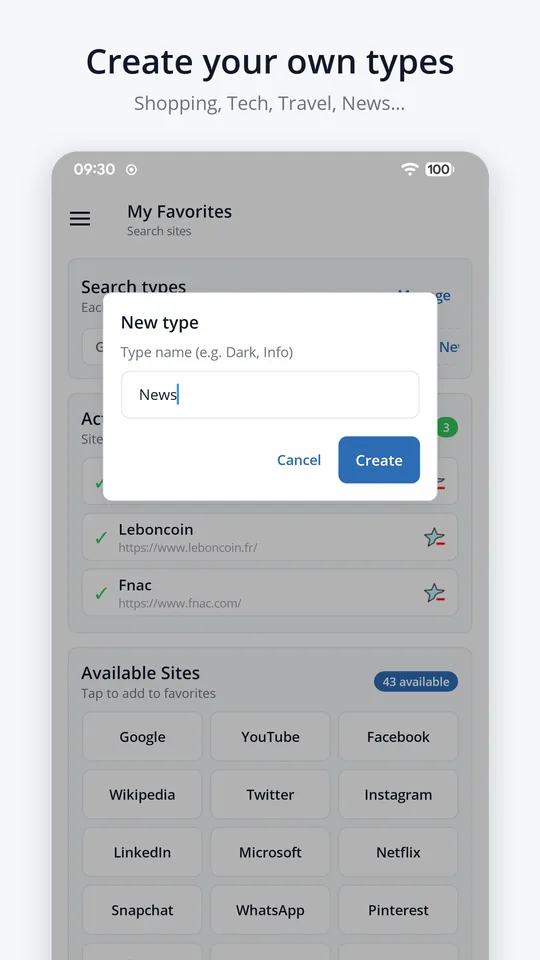 Create your own types
