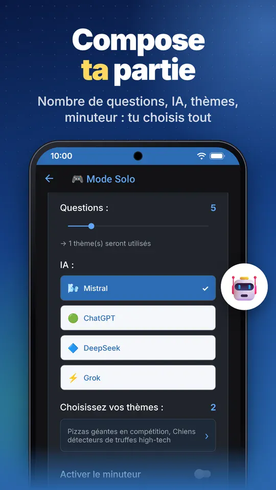 Quizz IA, capture d'écran 3