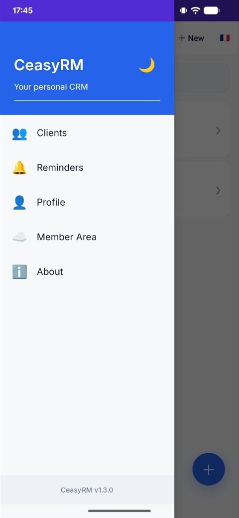 CeasyRM - The simple mobile CRM that keeps you on top of things