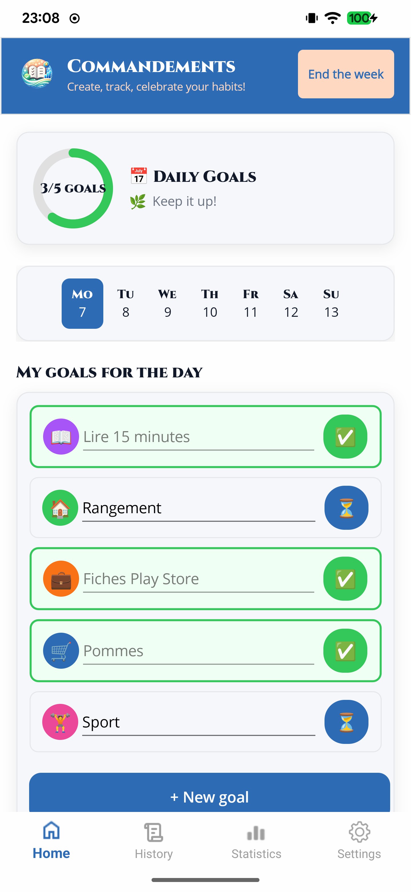 Habits - Tracker & Goals