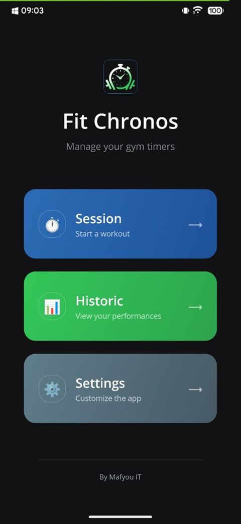 Fit Chronos - Fitness Coach