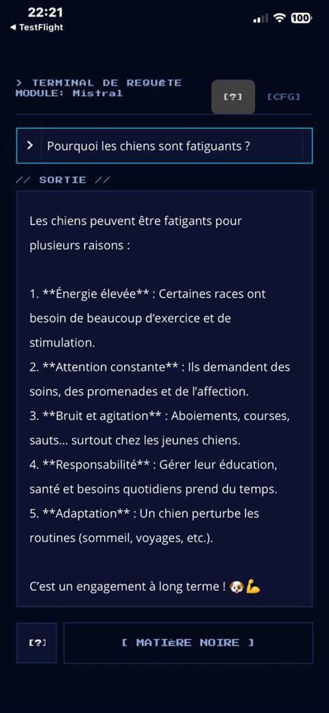 STDM - La matière noire des IA